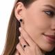 Серьги из белого золота TALANT 12-12-0800-29713 с ониксом