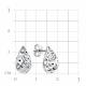 Серебряные серьги TALANT 12-72-0000-17721