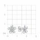Серебряные серьги TALANT 12-72-0001-15840 с фианитом