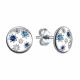 Серебряные серьги TALANT 12-72-000M-17417 с фианитом
