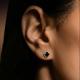 Серебряные серьги TALANT 12-72-0800-15044 с ониксом