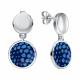 Серебряные серьги TALANT 12-79-000Ы-17975 с эмалью