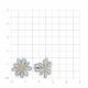 Серебряные серьги TALANT 12-7М-0005-17706 с фианитом