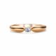 Золотое кольцо АЛЬКОР 12059-100 с бриллиантом