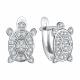 Серебряные серьги TALANT 13-72-0001-27128 с фианитом