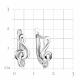 Серебряные серьги TALANT 13-72-0001-27347 с фианитом