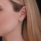 Серебряные серьги Символ года Змея TALANT 14-72-0000-15746