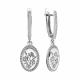 Серебряные серьги TALANT 14-72-0001-10874 с фианитом