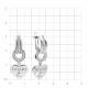 Серебряные серьги TALANT 14-72-0001-11297 с фианитом