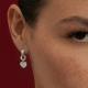 Серебряные серьги TALANT 14-72-0001-11297 с фианитом