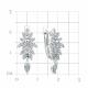Серебряные серьги TALANT 14-72-0001-15837 с фианитом