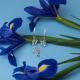 Серебряные серьги TALANT 14-72-0001-17134 с фианитом