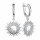 Серебряные серьги TALANT 14-72-0001-17329 с фианитом