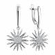 Серебряные серьги TALANT 14-72-0001-17334 с фианитом