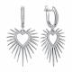 Серебряные серьги TALANT 14-72-0001-17337 с фианитом