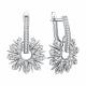 Серебряные серьги TALANT 14-72-0001-17340 с фианитом