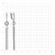 Серебряные серьги TALANT 14-72-0001-26345 с фианитом