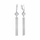 Серебряные серьги TALANT 14-72-0001-26368 с фианитом
