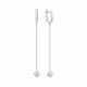 Серебряные серьги TALANT 14-72-0001-26492 с фианитом