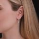 Серебряные серьги TALANT 14-72-0001-26776 с фианитом
