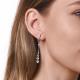 Серебряные серьги TALANT 14-72-0001-29076 с фианитом