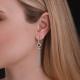 Серебряные серьги TALANT 14-72-0003-26368 с фианитом