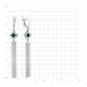 Серебряные серьги TALANT 14-72-0003-26368 с фианитом