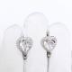 Серебряные серьги TALANT 14-72-000S-15875 с фианитом