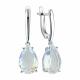 Серебряные серьги TALANT 14-72-000Х-14089 с кварцем