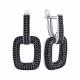 Серебряные серьги TALANT 14-75-0008-17681 с фианитом