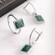 Серебряные серьги TALANT 14-79-0000-15664 с эмалью