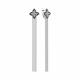 Серебряные серьги TALANT 14-79-0001-17399 с фианитом и эмалью