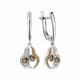 Серебряные серьги TALANT 14-79-0007-17140 с фианитом и эмалью