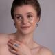 Серебряные серьги TALANT 14-79-000M-17128 с фианитом