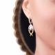 Серебряные серьги TALANT 14-7O-0000-17347 с эмалью