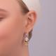 Серебряные серьги TALANT 14-7O-0000-17347 с эмалью