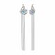 Серебряные серьги TALANT 14-7М-0009-17364 с фианитом