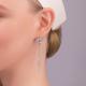 Серебряные серьги TALANT 14-7М-0009-17364 с фианитом