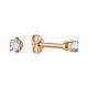 Одиночная серьга из золота TALANT с фианитом 17-92-0001-21918
