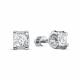 Серьги из белого золота RoseGrace 2-381-103Б с бриллиантом