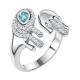 Серебряное кольцо TALANT 20-72-0009-17676 с фианитом