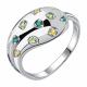 Серебряное кольцо TALANT 20-72-000M-17419 с фианитом