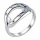 Серебряное кольцо TALANT 20-72-000M-17420 с фианитом