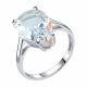 Серебряное кольцо TALANT 20-72-000Х-14089 с кварцем