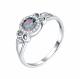 Серебряное кольцо TALANT 20-72-0К01-10171 с фианитом и кварцем