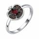 Серебряное кольцо TALANT 20-75-000W-17136 с фианитом