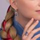 Серебряное кольцо TALANT с витражной эмалью 20-79-0000-17360