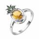 Серебряное кольцо TALANT 20-79-0005-17138 с фианитом и эмалью