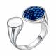 Серебряное кольцо TALANT 20-79-000Ы-17975 с эмалью