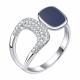 Серебряное кольцо TALANT 20-7B-0001-17258 с фианитом и эмалью